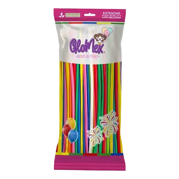 Bolsa de globos 260 surtidos de colores