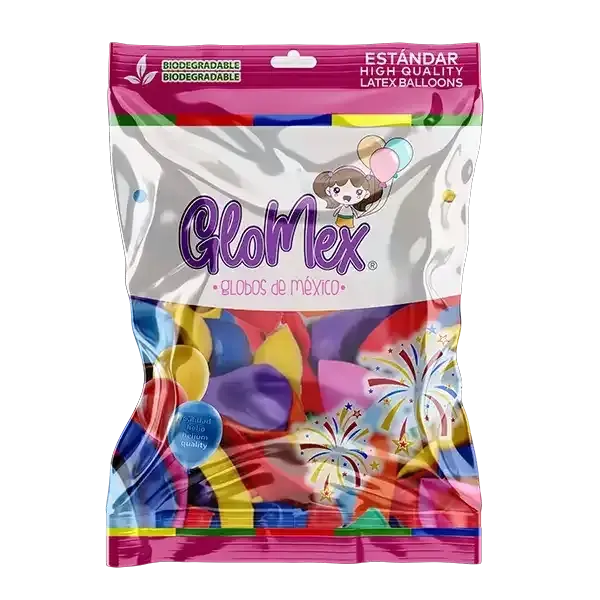 Bag of assorted standard balloons