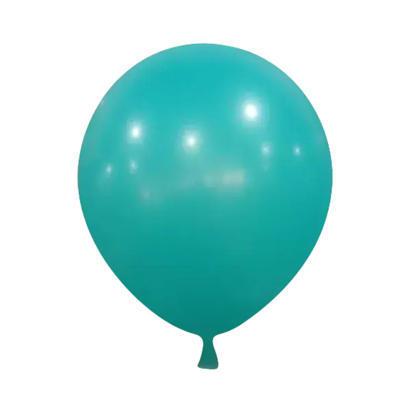 Globo estándar color azul turquesa