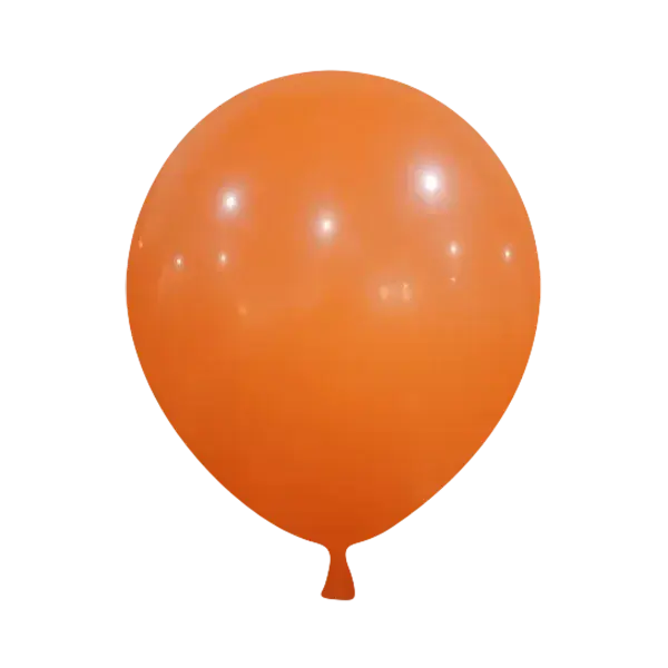 Globo estándar color naranja