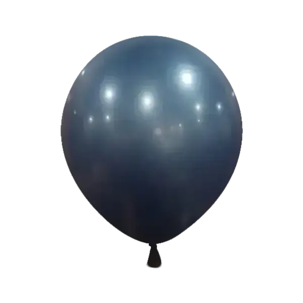 Globo retro color azul índigo