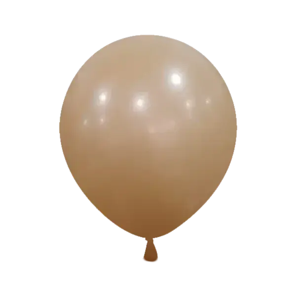 Globo retro color beige oscuro